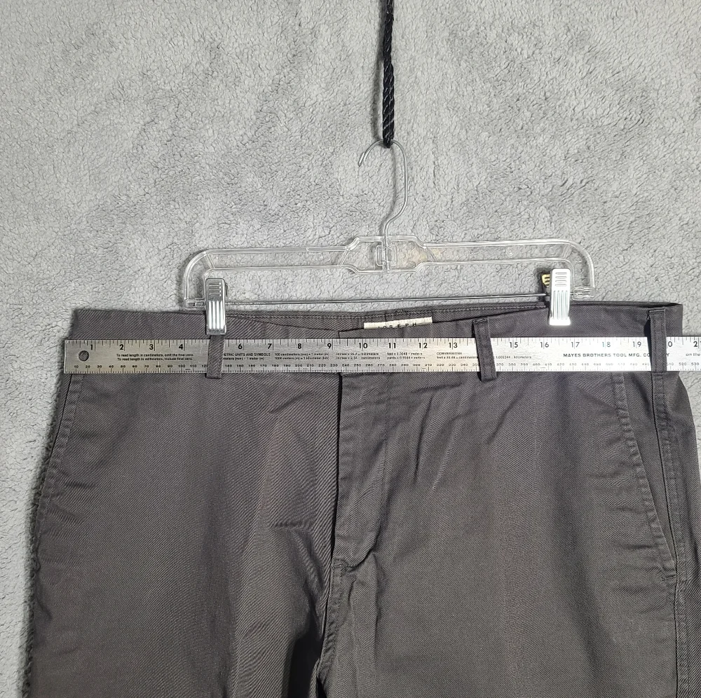 Joseph Abboud Gray Chinos Straight Leg - Picture 3 of 9